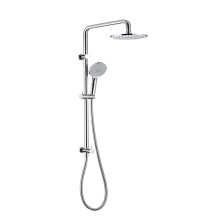 High end brass in-wall shower set